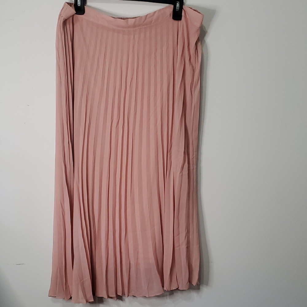 Chic Pink A-Line Skirt